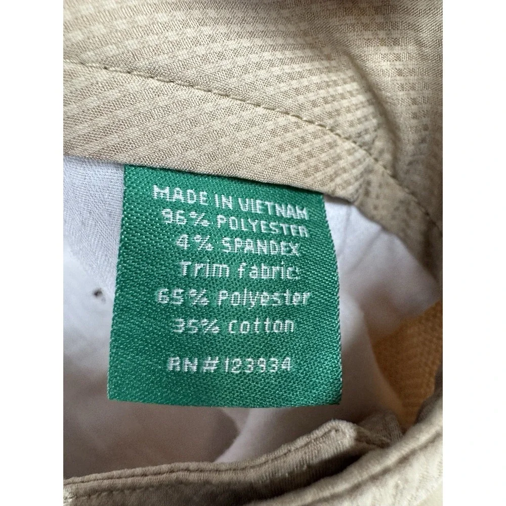 Southern Tide Club Tech Golf Shorts Beige 9.5